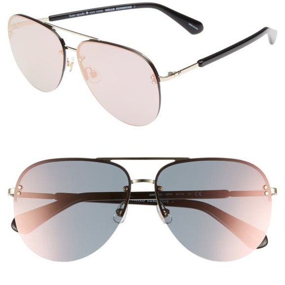 Kate Spade New York Jakaylas aviator sunglasses